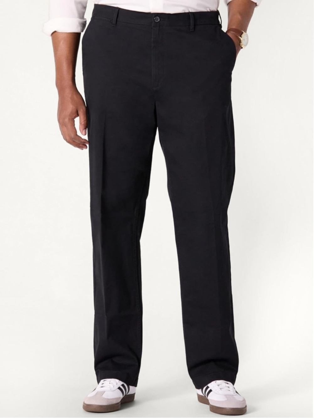 Amazon Essentials Black Men's Chino Pants